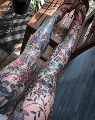 Customer photo review of Belle Body Haarentfernungsschaum