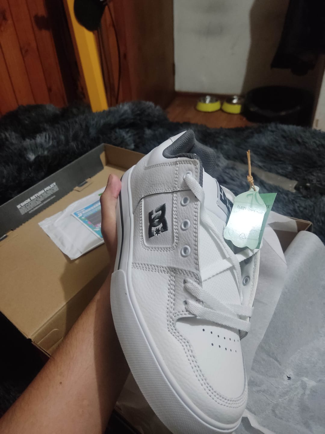 Customer photo review of Zapatilla Dc Pure Hombre Blanco