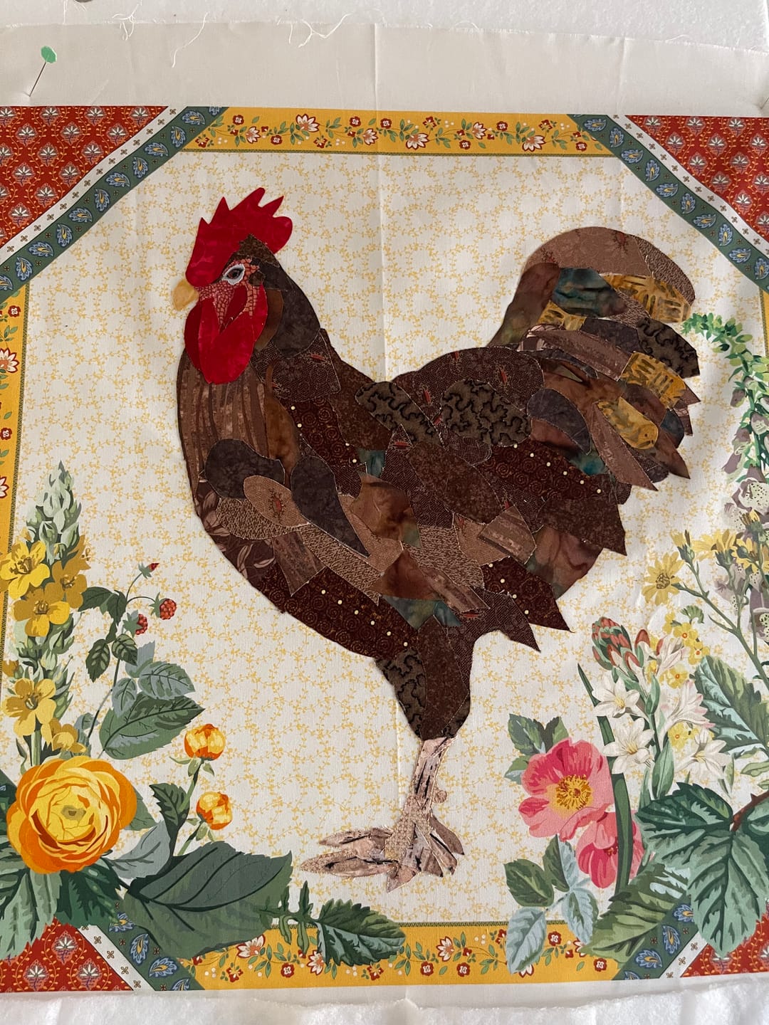 Customer photo review of Petit Rouge Rooster Downloadable Pattern