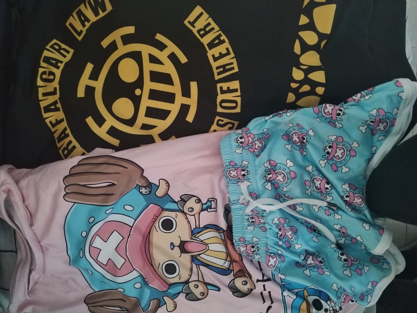 Customer photo review of Playera Pijama One Piece Tony Tony Chopper