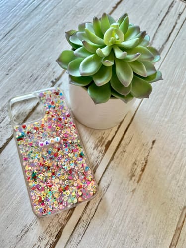 Customer photo review of Rainbow Phone Case