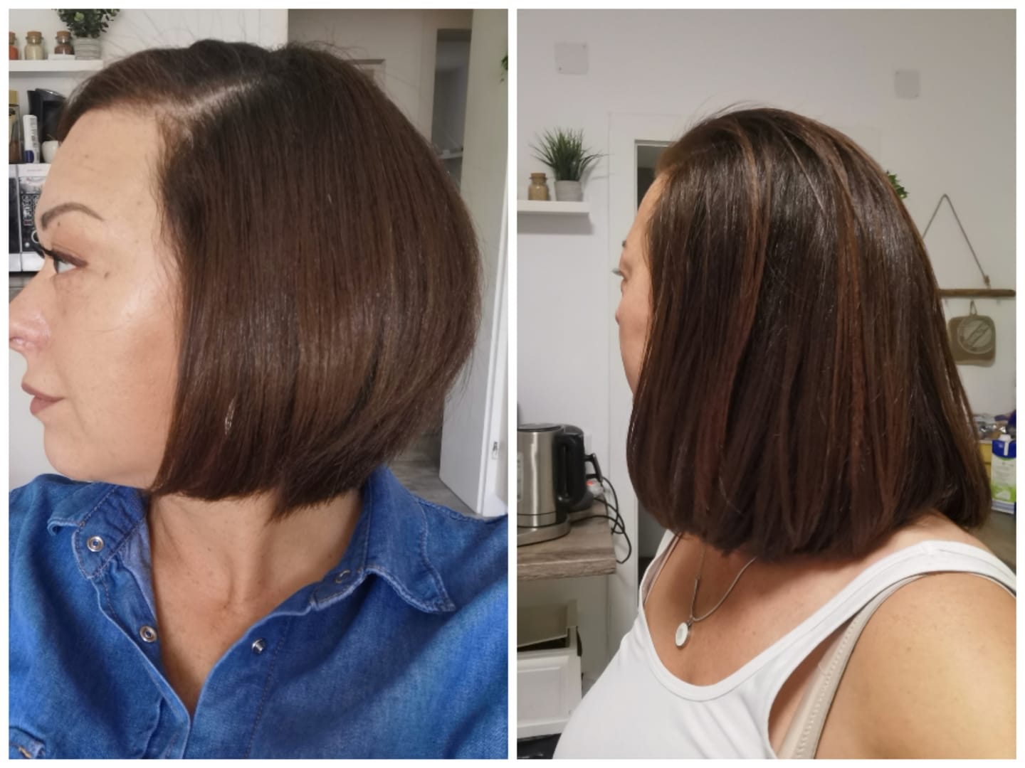 Customer photo review of TRÈS[S] GROWN - Hair Growth Serum