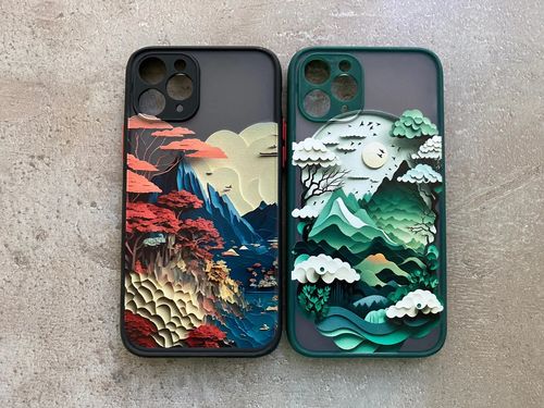 Customer photo review of Mountain Vista Shockproof iPhone Case