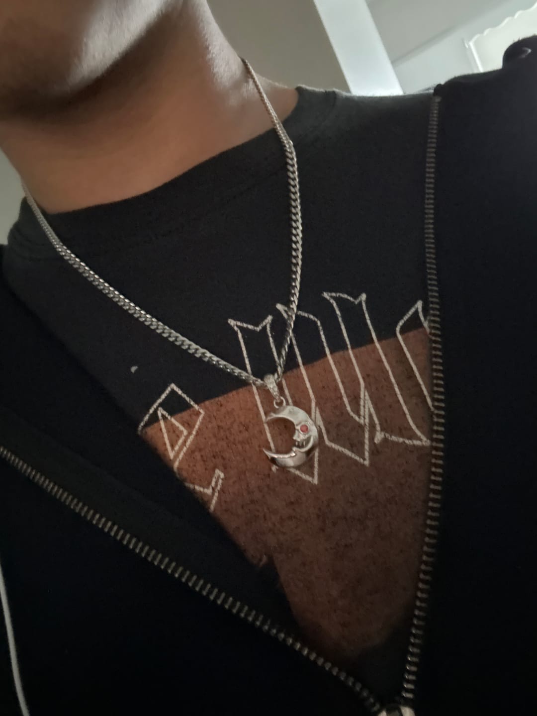 Customer photo review of LUNA THE LUNATIC LUNAR PENDANT