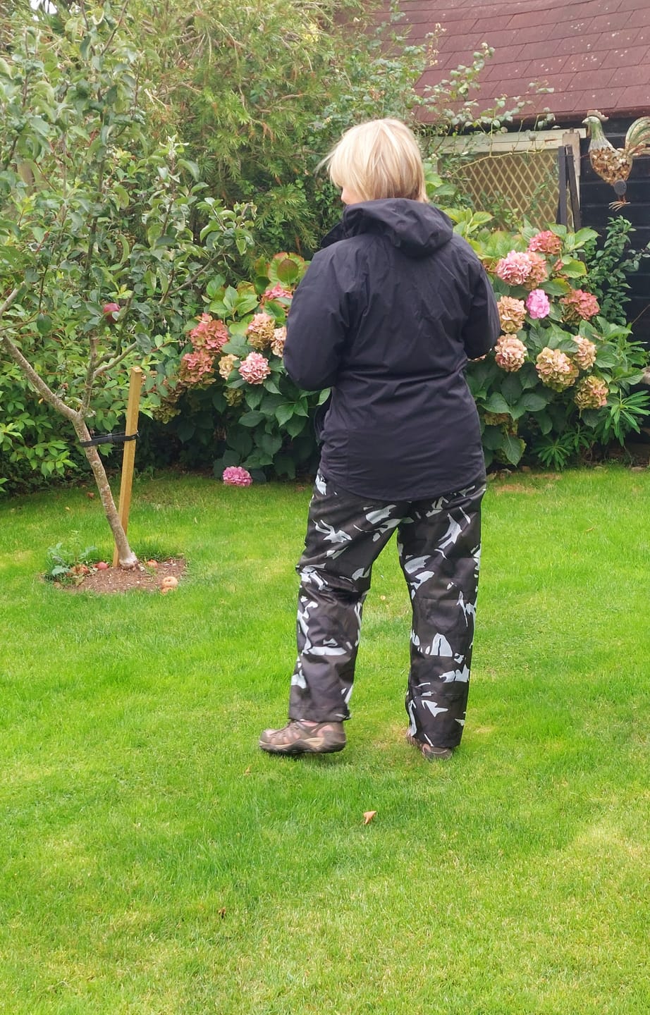 Customer photo review of Water Resistant Camouflage Ripstop Fabric