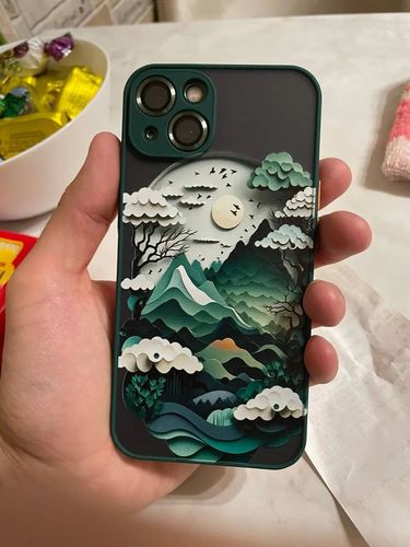 Customer photo review of Mountain Vista Shockproof iPhone Case