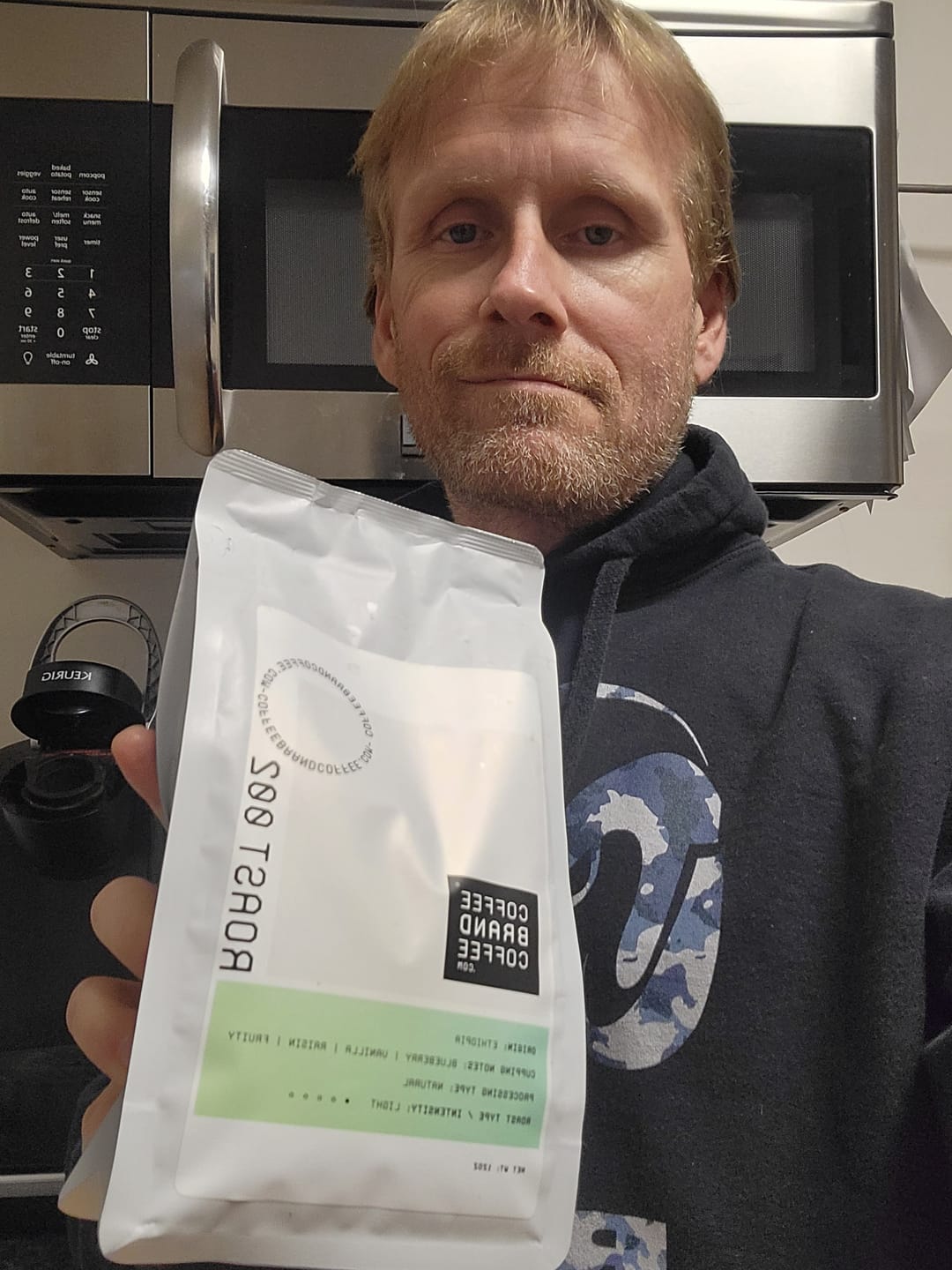 Customer photo review of Ethiopian Light Roast Coffee