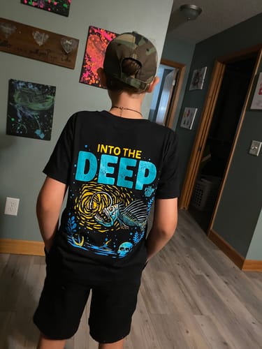 Customer photo review of Into The Deep Tee