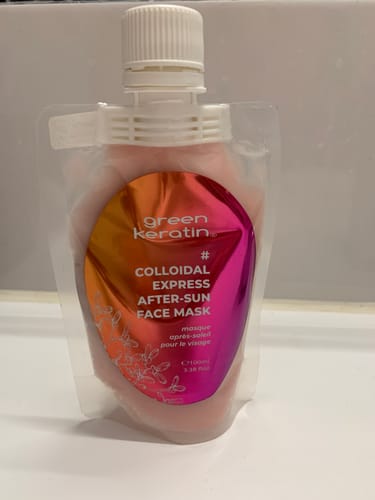 Customer photo review of Colloidal Express - Masque Pour le Visage, 100ml