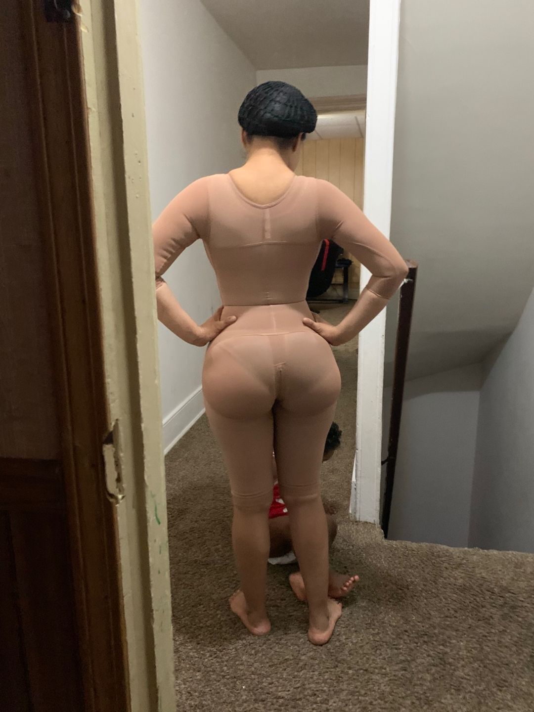 Customer photo review of Thermal compression full body shaper - Style 393