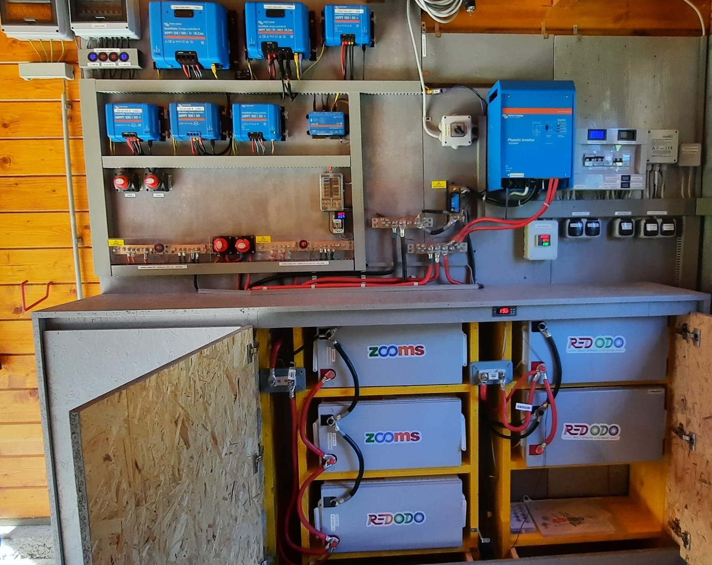 Customer photo review of Redodo LiFePO4 12V 300Ah Tiefzyklus Lithium ionen akku | 3,84kWh & 2,56kW