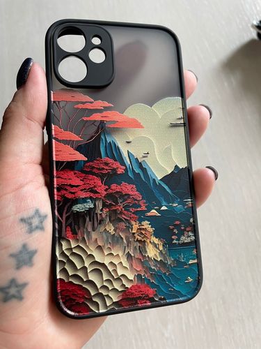 Customer photo review of Mountain Vista Shockproof iPhone Case