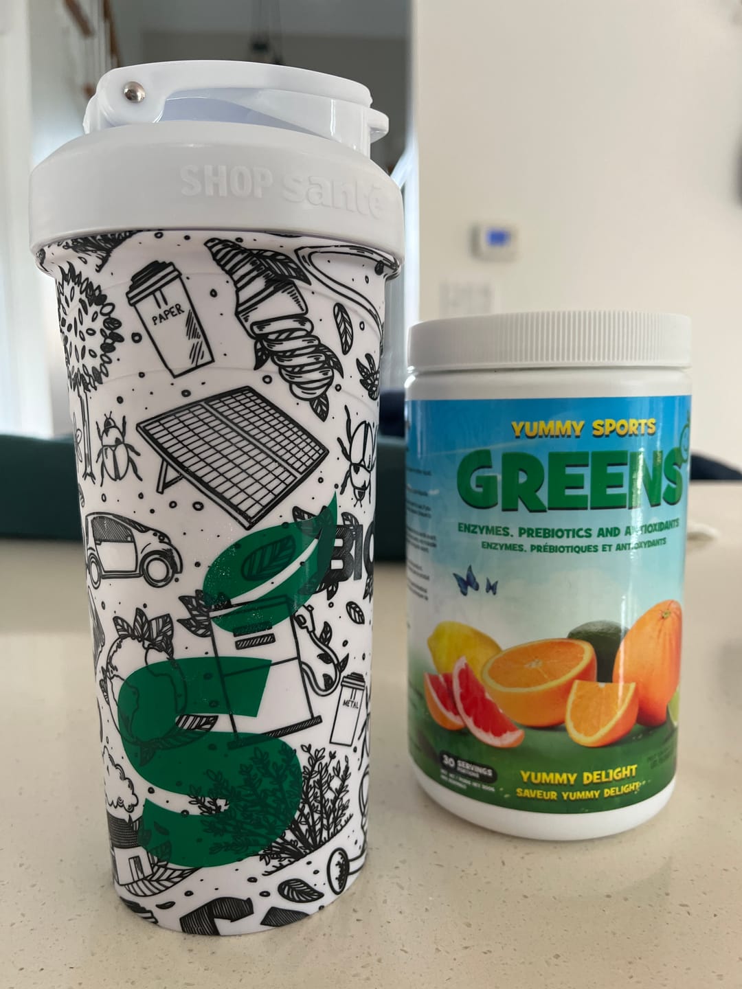 Customer photo review of Yummy Sports - Greens - 300g