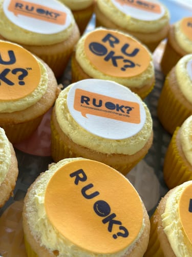 Customer photo review of R U OK Day - Edible Icing Images - Pre-cut