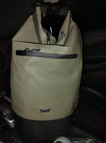 Customer photo review of Dry Bag P-15 - Dark Olive