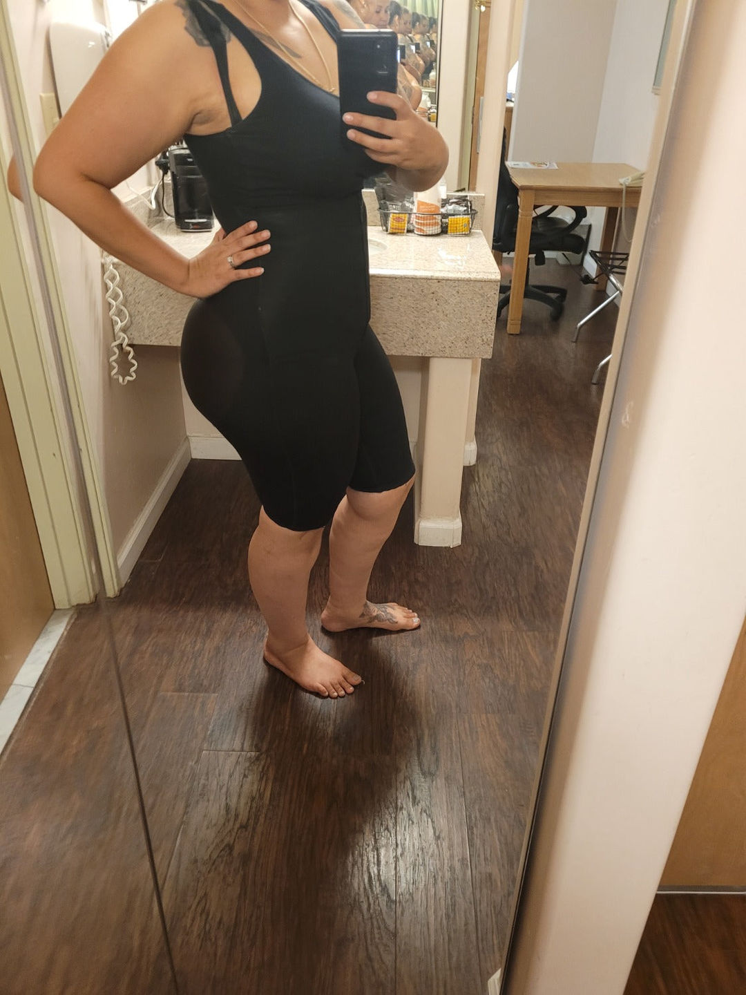 Customer photo review of Thermal compression full body shaper - Style 393