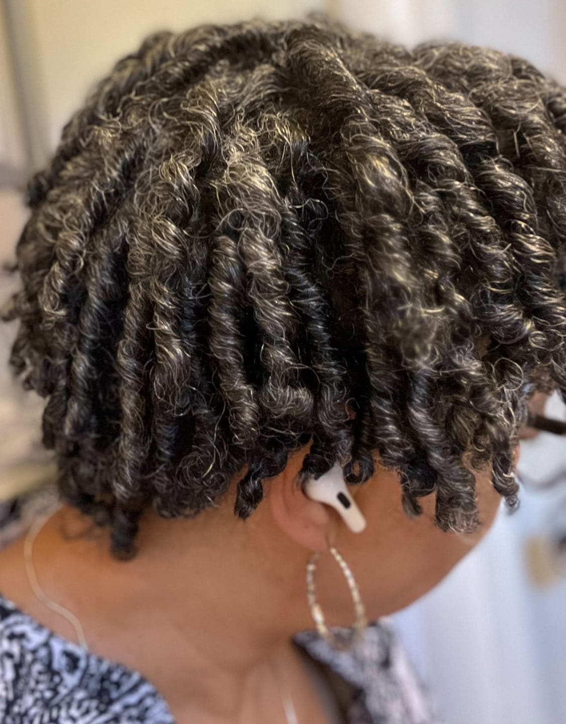 Customer photo review of SET IT OFF TEXTURE FOAMING MOUSSE