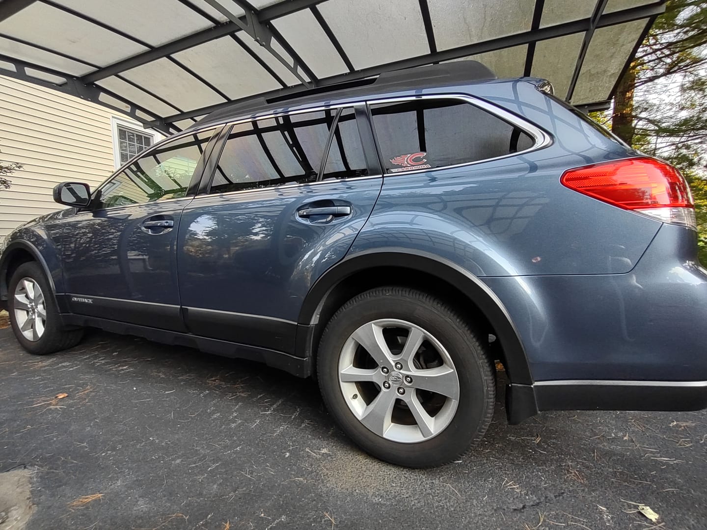 Customer photo review of Ceramic & Graphene Trim Restoration Kit