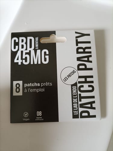 Customer photo review of Patchs menstruels 45MG