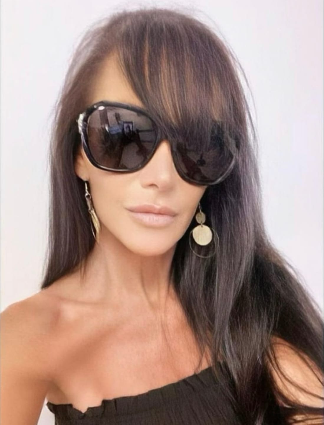 Customer photo review of Raw Indian Straight Hair