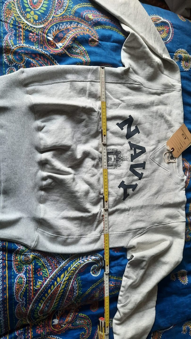 Customer photo review of US Naval Academy Reverse Weave Sweatshirt