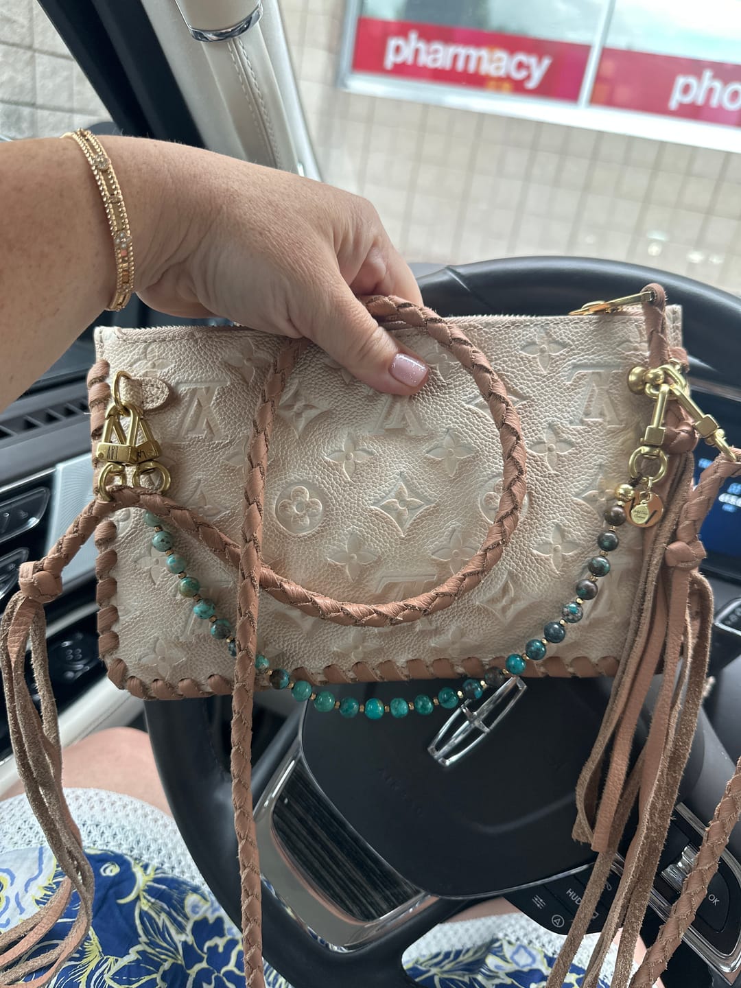 Customer photo review of AFC X LAV Beaded Turquoise Chain