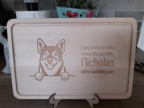 Customer photo review of Dog Chop 2