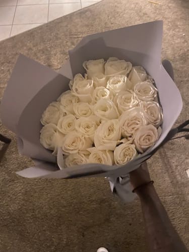 Customer photo review of White Bouquet