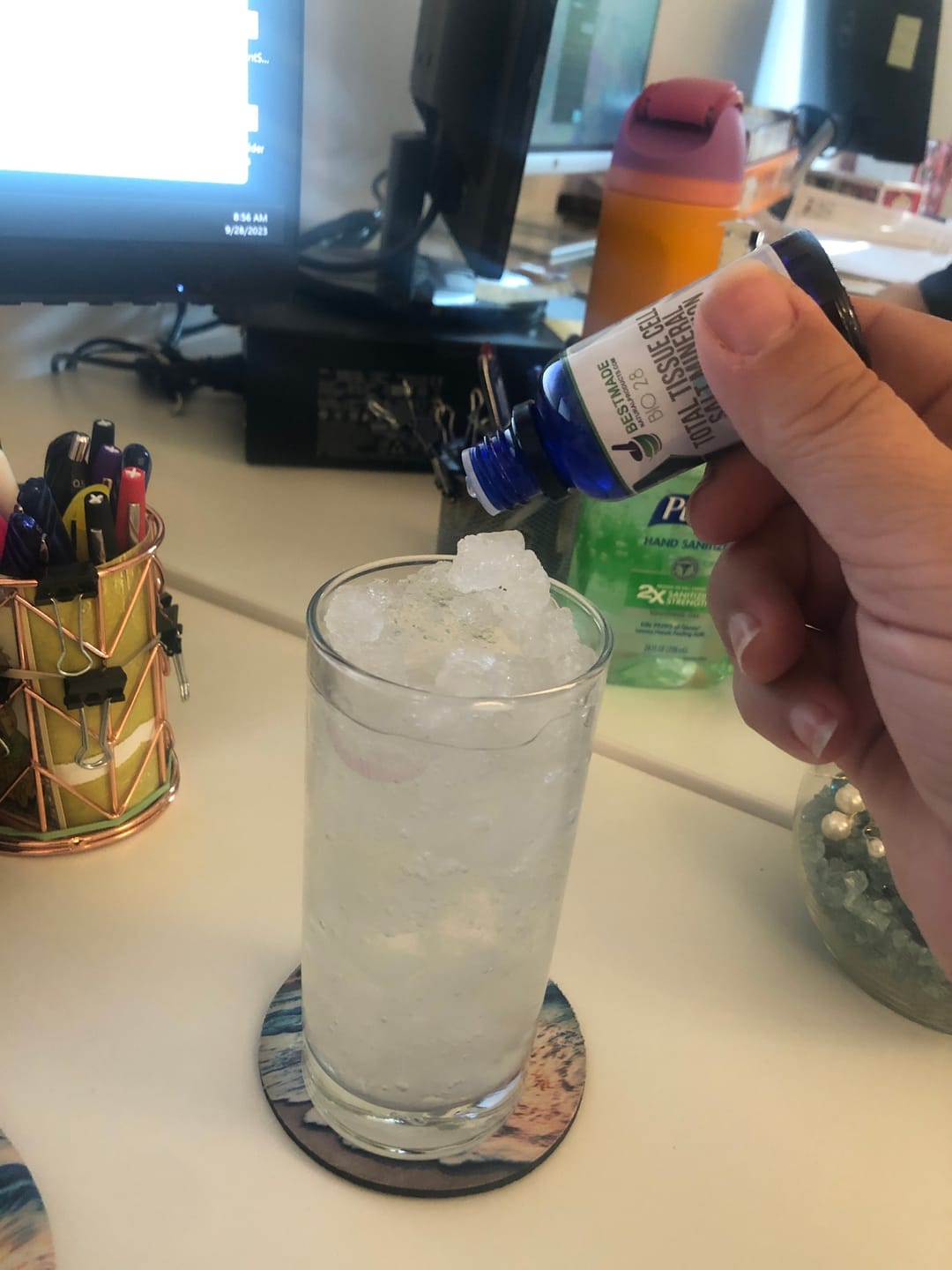Customer photo review of Total Tissue Cell Salt Mineral Combination BIO28 - Helps Your Body Absorb and Use Nutrients, Increase Energy Levels, Helps Improve Sleep Patterns, Overall Health and Vitality, 30 mL Drops