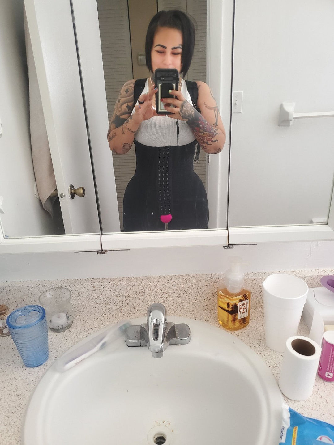 Customer photo review of Ultra curve shaping bodysuit - Style 454