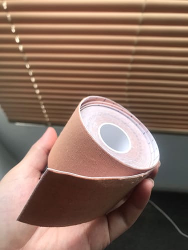 Customer photo review of BOOB TAPE NUDE