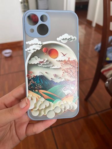 Customer photo review of Mountain Vista Shockproof iPhone Case
