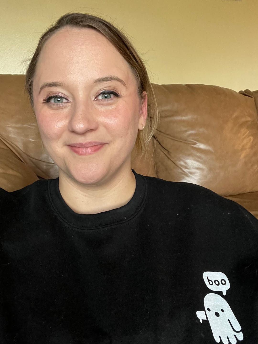 Customer photo review of Boo Ghost (Left Chest)
