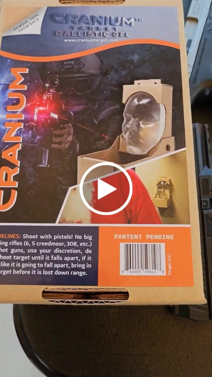 Customer video review of Cranium target