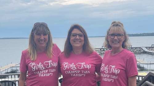 Customer photo review of Girls Trip T-Shirt