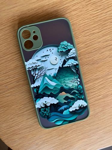 Customer photo review of Mountain Vista Shockproof iPhone Case