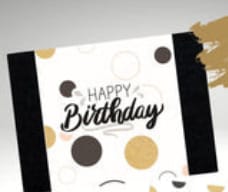 Customer photo review of Happy Birthday Sleeve + Card Bundle