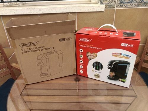 Customer photo review of HiBREW H2B Machine à café à Capsules Multiples 19 Bars Compacte 5en1