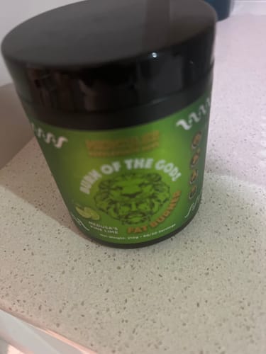 Customer photo review of Burn of the Gods - Fat Burner