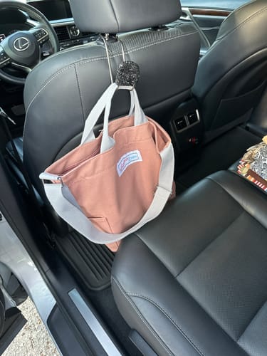 Customer photo review of Kimmiebbags Zipper Closure Tall Tote Bag  (3 Colors) 081223 50% Off