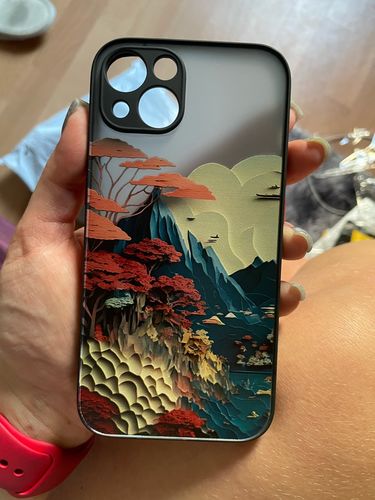 Customer photo review of Mountain Vista Shockproof iPhone Case