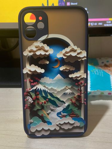 Customer photo review of Mountain Vista Shockproof iPhone Case