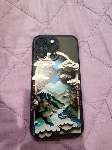 Customer photo review of Mountain Vista Shockproof iPhone Case