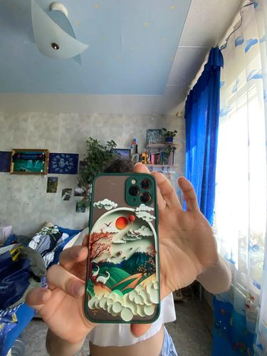 Customer photo review of Mountain Vista Shockproof iPhone Case