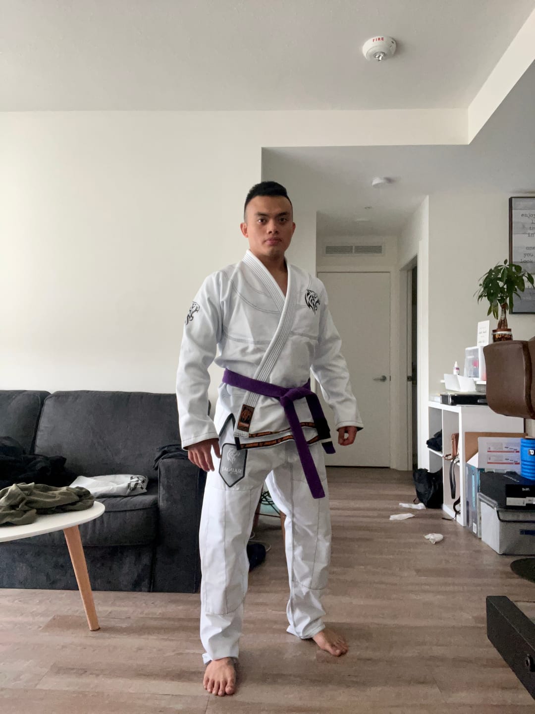 Customer photo review of Jaguar Academy - Brazilian Jiu Jitsu BJJ Kimono Gi Uniform - IBJJF Compliant