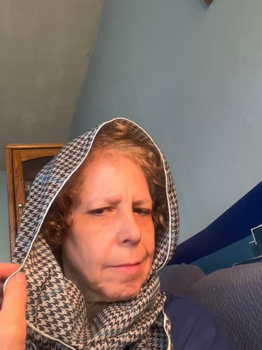 Customer photo review of Gladstone Tartan Scarf