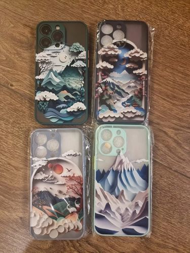 Customer photo review of Mountain Vista Shockproof iPhone Case