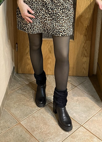 Customer photo review of Fleece-Strumpfhose - Stylisch ohne Frieren