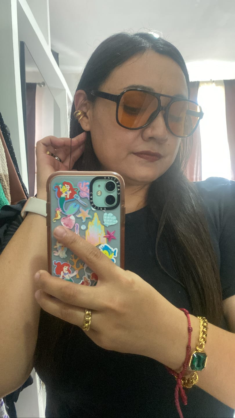 Customer photo review of Ear Cuff Triple