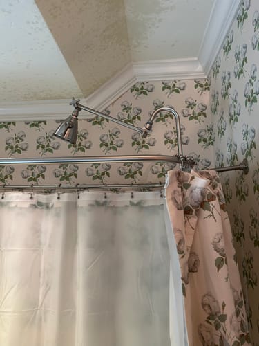Customer photo review of Adjustable Shower Arm